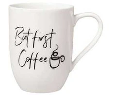 Mug Villeroy &amp; Boch Statement But First Coffee, 290 ml