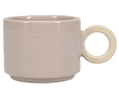 ONA Lou Pilkas/rusvai gelsvas Mug, 280 ml