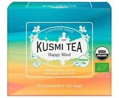 Organic fruit and herbal tea Kusmi Tea Happy Mind – 20 muslin tea bags