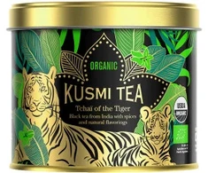 Organic juodas tea Kusmi Tea Tchaï of the Tiger, 100 g (in a metal tin)