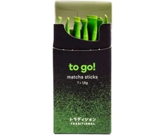 Organic matcha sticks Moya Matcha To Go! Traditional, 7 pcs.