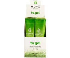Organic matcha sticks Moya Matcha To Go! Daily, 24 pcs.