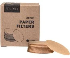 Paper filters for the Sealpod Dolce Gusto reusable capsule, 200 pcs.