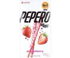 Pepero Strawberry cookie sticks, 32 g