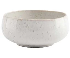 Salt&amp;Pepper Bowl S P Collection Curvy Pearl, 14.5 x 6.5 cm