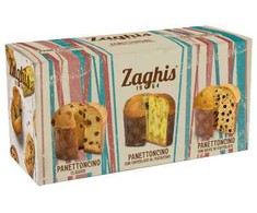 Set of three panettones from Zaghis, 3 x 100 g