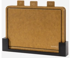 SORSO Home Harmony System Cutting boards (cellulose fiber) + stand, 3 pcs