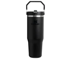 Stanley IceFlow™ Flip Straw Juodas 2.0 Insulated Tumbler, 0.89L