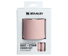 Stanley Quencher® Boot + Straw Cover Set (1.18L) - Rožinė Dusk