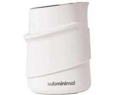 Subminimal FlowTip milk frothing jug (without handle), 450 ml – baltas