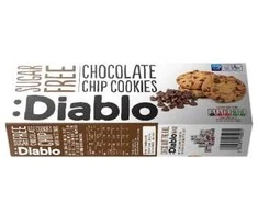 Sugar-free cookies Diablo Sugar Free Chocolate Chip, 130 g (with maltitol)
