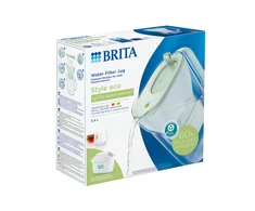 Vandens filtravimo ąsotis BRITA Style Eco 2.4L, žalios spalvos su 2x MAXTRA PRO filtrais