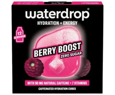 Waterdrop Microdrink Berry Boost Caffeinated Drink Cubes, 12 pcs.