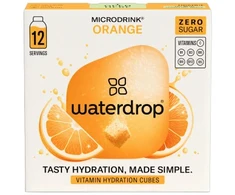 Waterdrop Microdrink Oranžinis Vitamin Drink Cubes, 12 pcs.