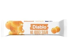 Yoghurt-coated muesli bar with apricots Diablo, 30 g (no added sugar, with maltitol)