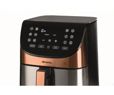 4628 Ariete Airy Fryer Metal/Gold 7L karšto oro gruzdintuvė