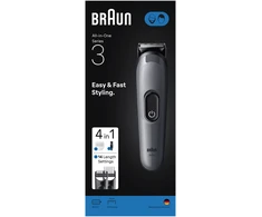 Barzdaskutė AIO3500 Braun Kirpimo Rinkinys Viskas Viename 4in1