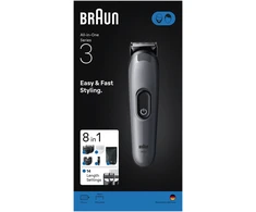 Barzdaskutė AIO3540 Braun Kirpimo Rinkinys Viskas Viename 8in1