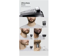 Barzdaskutė AIO3540 Braun Kirpimo Rinkinys Viskas Viename 8in1