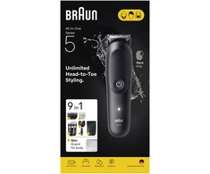 AIO5540 Braun Kirpimo Rinkinys Viskas Viename 9in1