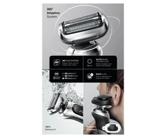 Braun 71-S7200cc barzdaskutė Series 7 360° Flex, AutoSence