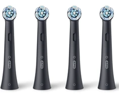 BRAUN iO RB CB-4 Ultimate Clean Juodas 4ct antgaliai dantų šepetėliui
