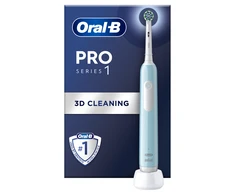 Elektrinis dantų šepetėlis Oral-B Pro 1 Caribbean Blue Cross Action