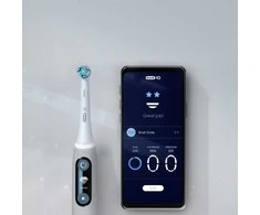 Braun iOM6.1A6.1K Oral-B iO6 Elektrinis Dantų Šepetėlis Baltas