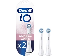 BRAUN iO RB SW-2 Gentle Care Baltas 2ct antgaliai dantų šepetėliui