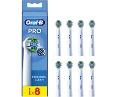 Braun Oral-B EB20-8 ir Precision Clean Pro dantų šepetėlio galvutės, 8 vnt.