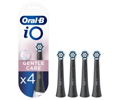 Dantų šepetėlis Braun SB-4 Oral-B iO Gentle Care Juodas keičiamos dantų šepetėlio galvutės 4 vnt.