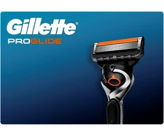 Gillette Fusion ProGlide Skustuvo Vyrams Galvutės, 8 vnt., Peiliukų Laikiklis