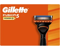 Skustuvas vyrams Gillette Fusion5 Power + 10 skutimosi galvučių