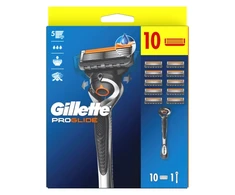 Gillette Fusion5 ProGlide skustuvas vyrams, +10 skutimosi galvučių