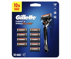 Gillette Fusion5 ProGlide Skustuvas Vyrams, +10 Skutimosi Galvučių