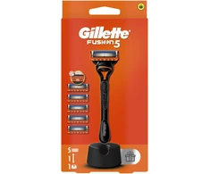 Skustuvas vyrams Gillette Fusion + 5 galvutės