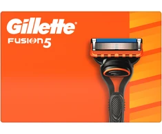 Gillette Fusion5 Skustuvo Vyrams Peiliukai, 12 Skustuvo Galvučių, peiliukų laikiklis
