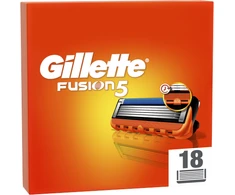 Gillette Fusion5 Skustuvo vyrams peiliukai, 18 skustuvo galvučių