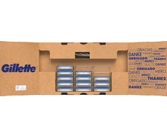 Skustuvas vyrams Gillette Mach3 + 12 galvučių