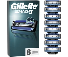 Gillette Mach3 Skustuvo Vyrams Galvutės 8 vnt