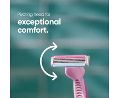 Gillette Venus Comfort Colours Vienkartiniai Skustuvai, 12 vnt.