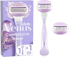 Gillette Venus ComfortGlide Breeze Skustuvas + Galvutės 2 vnt