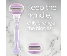 Skustuvas moterims Gillette Venus ComfortGlide Breeze + 6 keičiamos galvutės