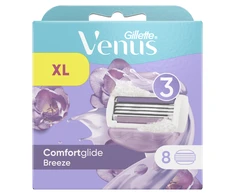 Gillette Venus ComfortGlide Breeze Skustuvo Keičiamos Galvutės, 8 vnt