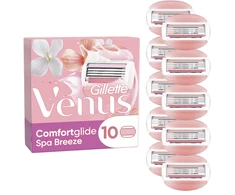 Skustuvo moterims Gillette Venus ComfortGlide Spa Breeze keičiamos galvutės, 10 vnt.