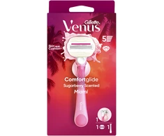 Barzdaskutė Gillette Venus ComfortGlide Sugarberry Miami Skustuvas + Galvutė 1 vnt.