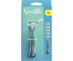 „Gillette Venus“ skustuvo rankenėlė ir 5 keičiamos skustuvo galvutės