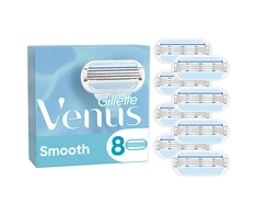 Gillette Venus Smooth Skustuvo Keičiamos Galvutės, 8 vnt