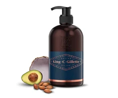 King C Gillette Barzdos ir Veido Prausiklis 3in1, 350 ml