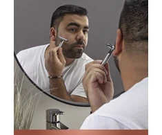 Saugaus vienašmenio skustuvo King C Gillette peiliukai, 10 vnt.